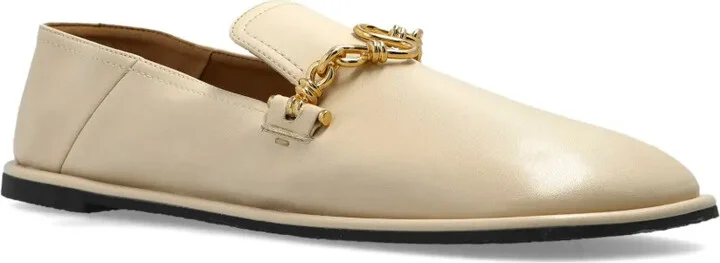 Chain-Embellished Loafers - Image 2