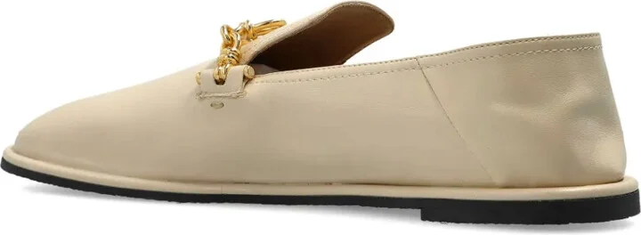 Chain-Embellished Loafers - Image 3