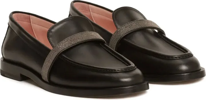 Chain-Embellished Loafers - Image 2