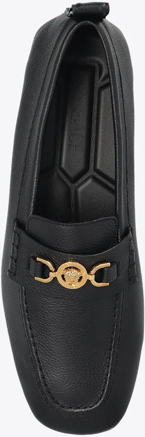 Chain Leather Loafers - Image 3