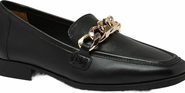 Chain Leather Loafers - Image 2