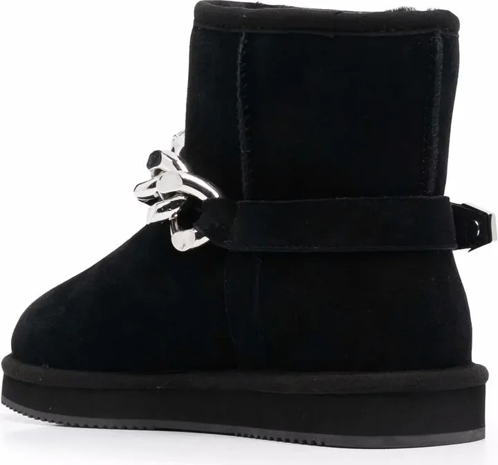 Chain-Link Ankle Boots - Image 3