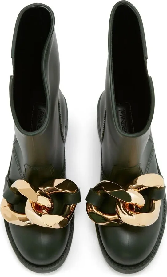 Chain-Link Detail Boots - Image 3