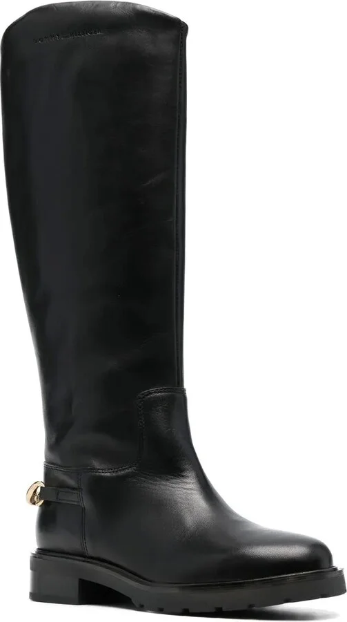 Chain-Link Detail Boots - Image 2