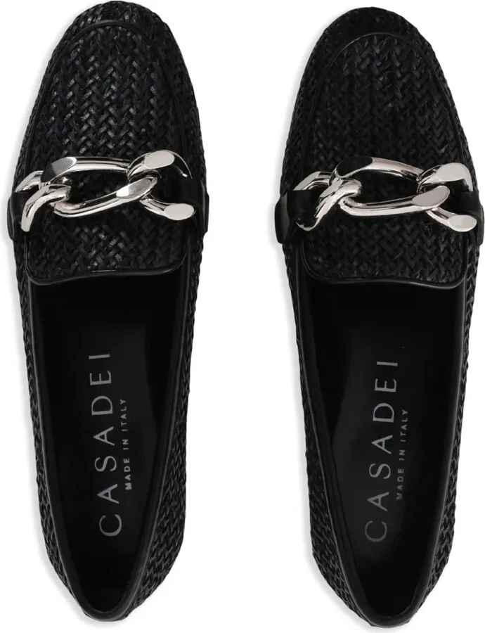 Chain-Link Detail Loafers - Image 4