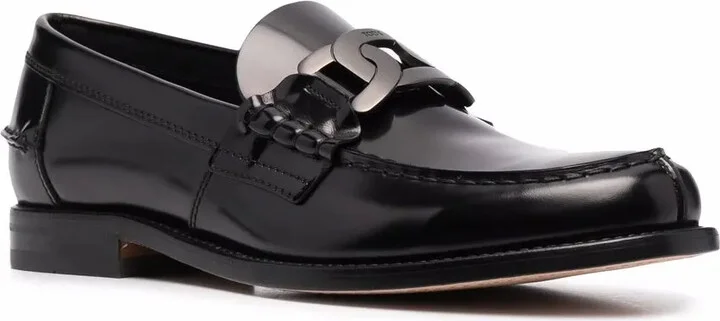 Chain-Link Detail Loafers - Image 2