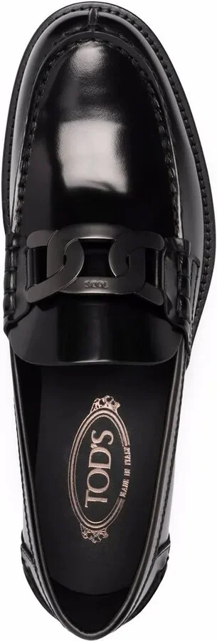 Chain-Link Detail Loafers - Image 4