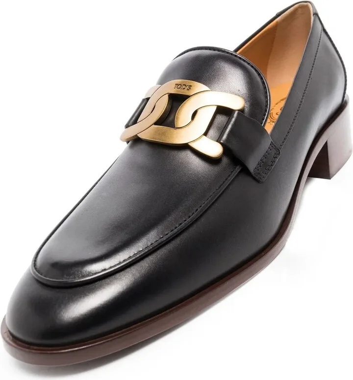 Chain-Link Detail Loafers - Image 2