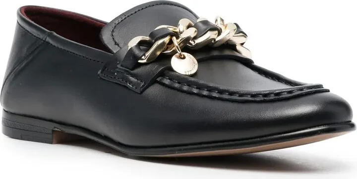 Chain-Link Detail Loafers - Image 2