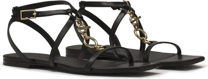 Chain Link-Detail Sandals - Image 2