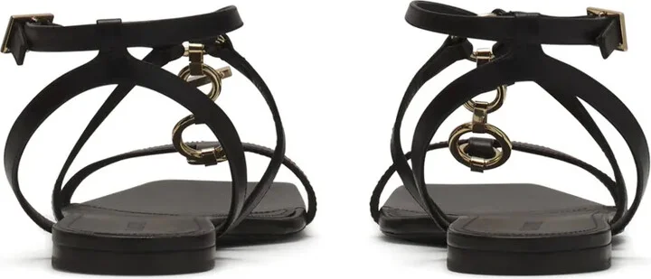 Chain Link-Detail Sandals - Image 3