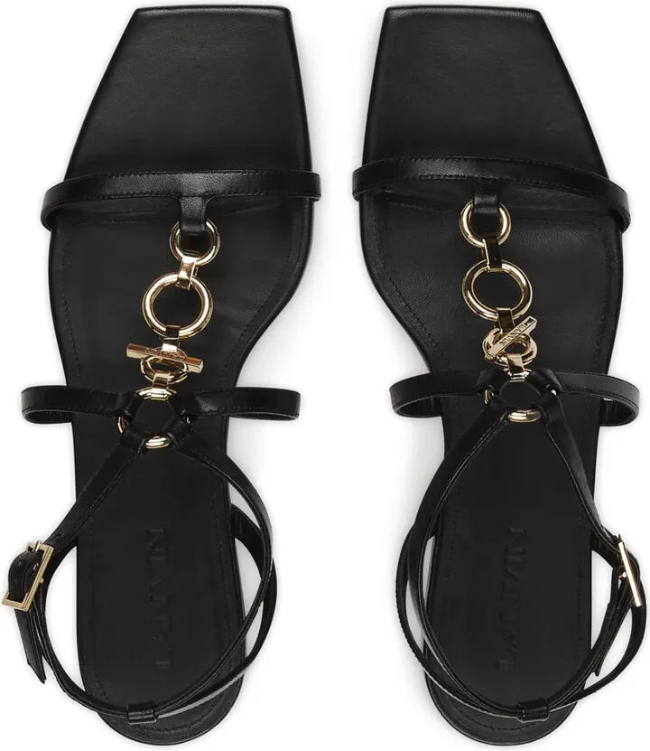 Chain Link-Detail Sandals - Image 4