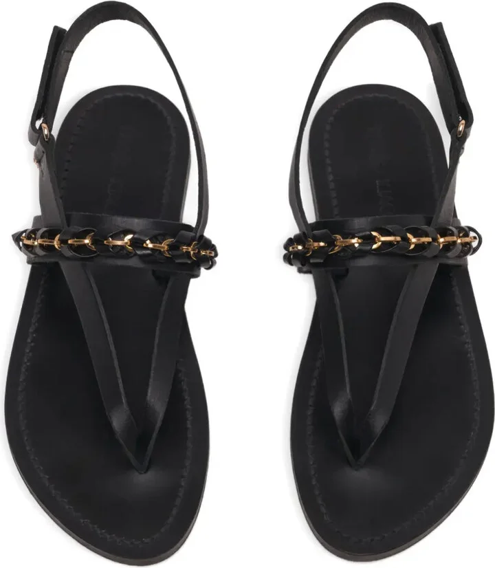 Chain-Link Detail Sandals - Image 3