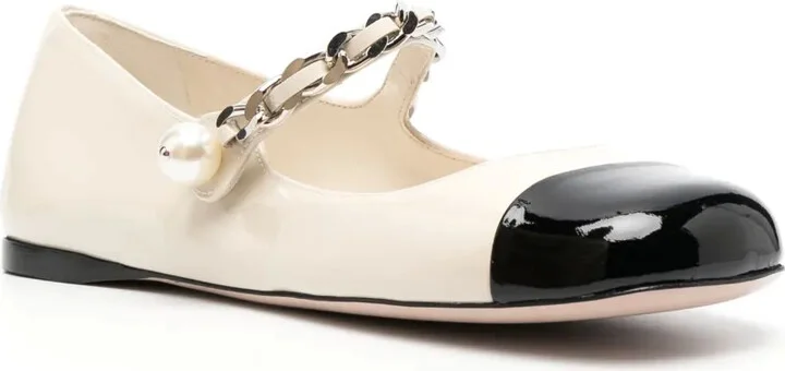 Chain-Link Detail Shoes - Image 2
