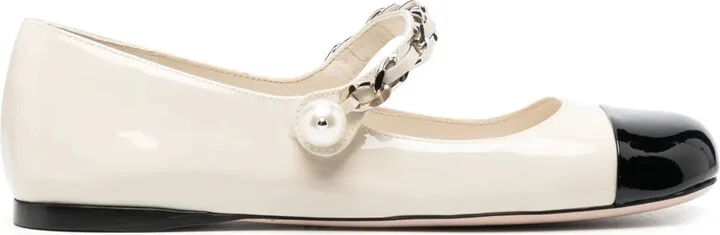 Chain-Link Detail Shoes