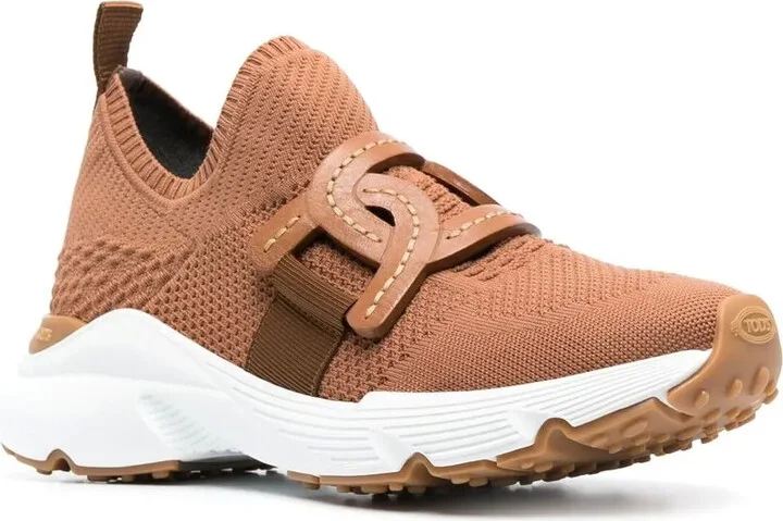 Chain-Link Detail Slip-On Sneakers - Image 2