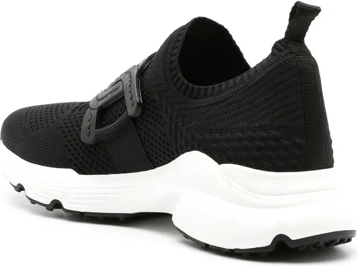 Chain-Link Detail Slip-On Sneakers - Image 3