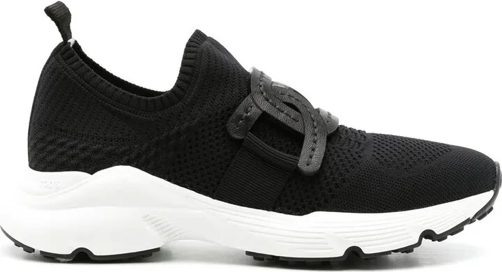 Chain-Link Detail Slip-On Sneakers