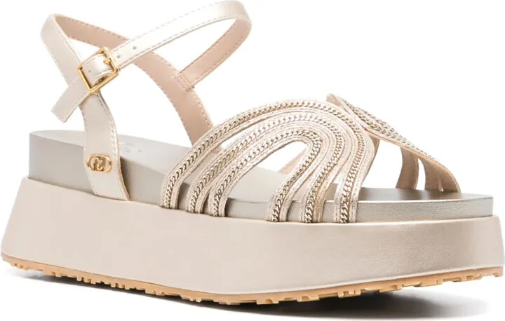 Chain-Link Detailed Sandals - Image 2