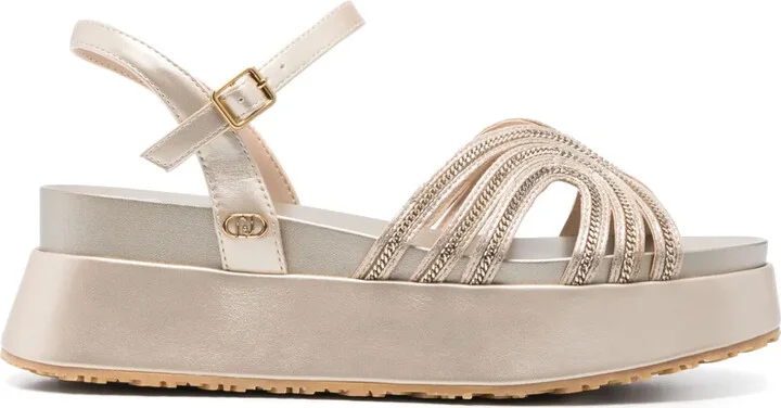Chain-Link Detailed Sandals