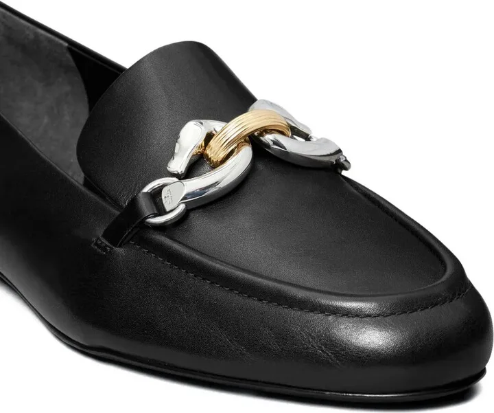 Chain-Link Embellishment Loafers - Image 4