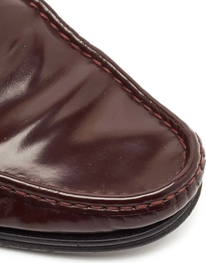 Chain-Link Leather Loafers - Image 5