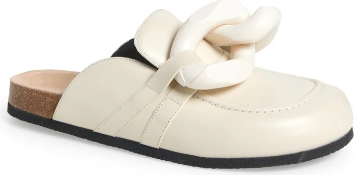 Chain Link Loafer Mule