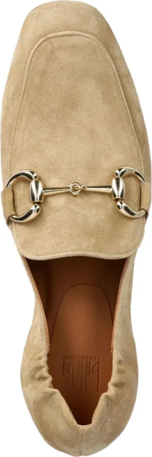 Chain-Link Suede Loafers - Image 4