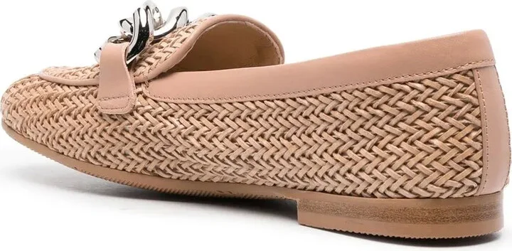 Chain-Link Woven Loafers - Image 3