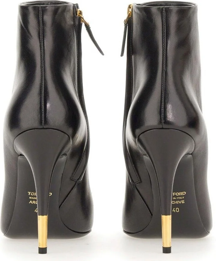 Chain-linked Stiletto-heel Boots - Image 3