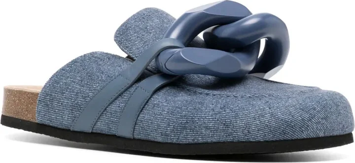 Chain Loafer Mules - Image 2