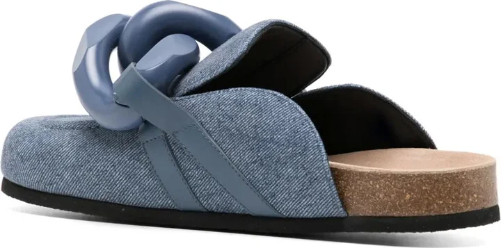 Chain Loafer Mules - Image 3