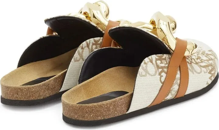 Chain logo grid mules - Image 3