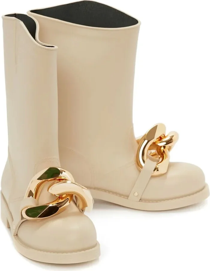 Chain low-heel wellies - Image 2