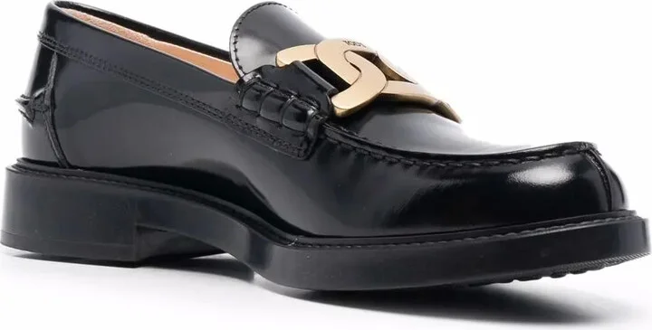 Chain-Plaque Loafers - Image 2