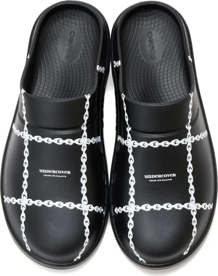 Chain-Print Flat Mules - Image 3