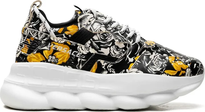 Chain Reaction "Baroque Floral" sneakers