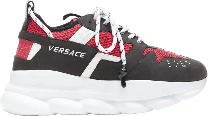 Chain Reaction suede chunky sneaker