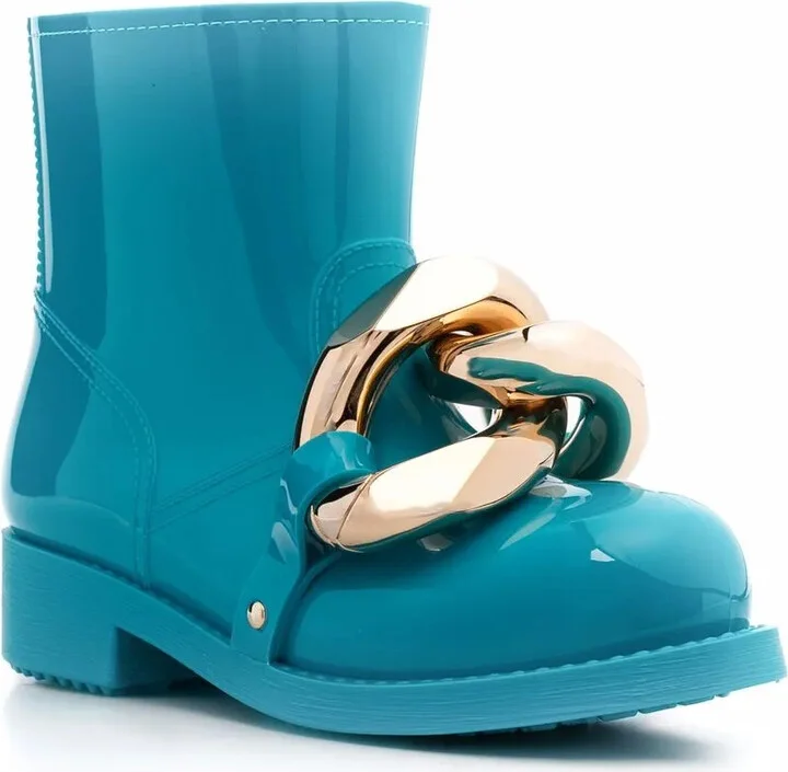 Chain rubber ankle boots - Image 2