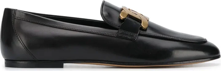 Chain-Strap Loafers
