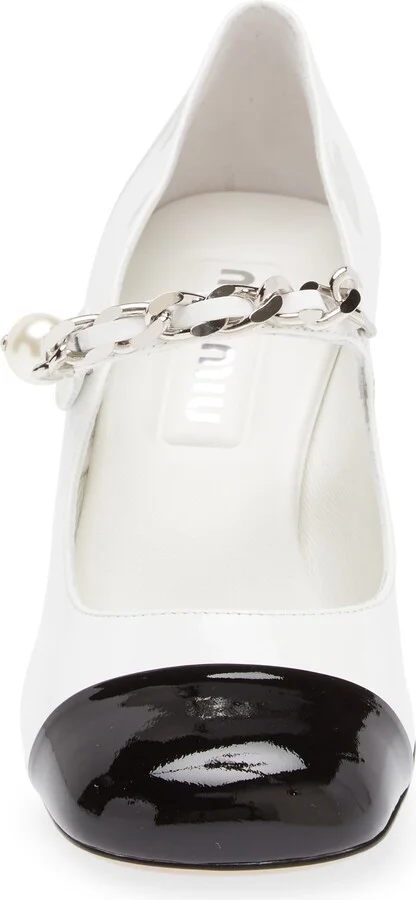 Chain Strap Mary Jane Pump - Image 4