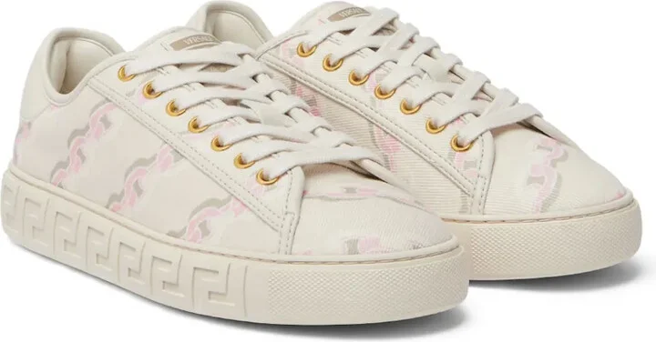 Chain Stripes Greca sneakers - Image 2