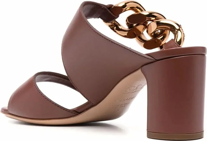 Chain-Trimmed Sandals - Image 3