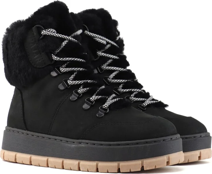 Chalet Faux Shearling Waterproof Bootie