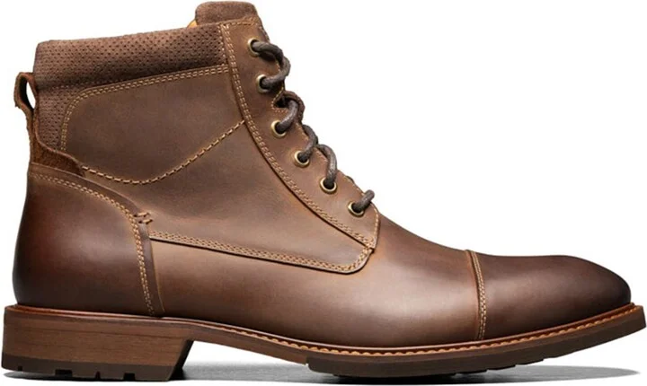 Chalet Leather Cap Toe Boot - Image 2
