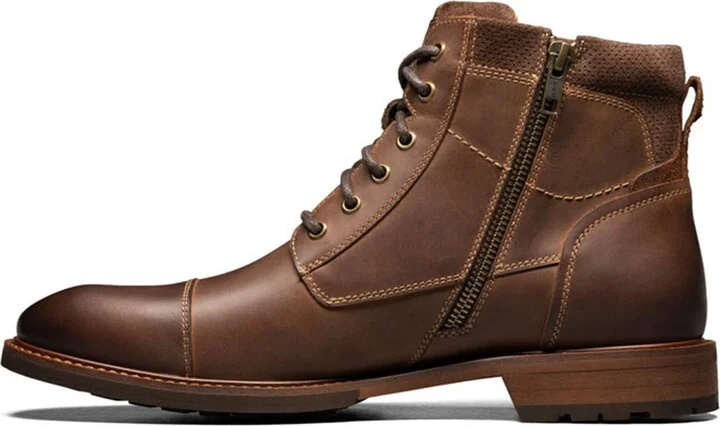 Chalet Leather Cap Toe Boot - Image 9
