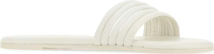 Chalk Leather Serena Slippers - Image 2
