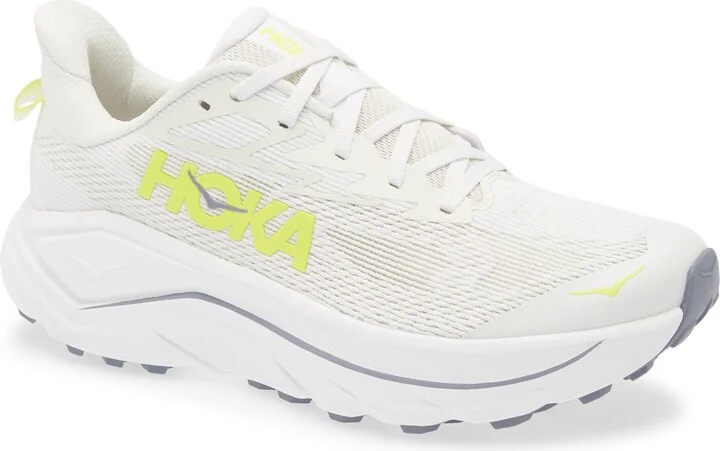 White / Neon Hoka Citrus