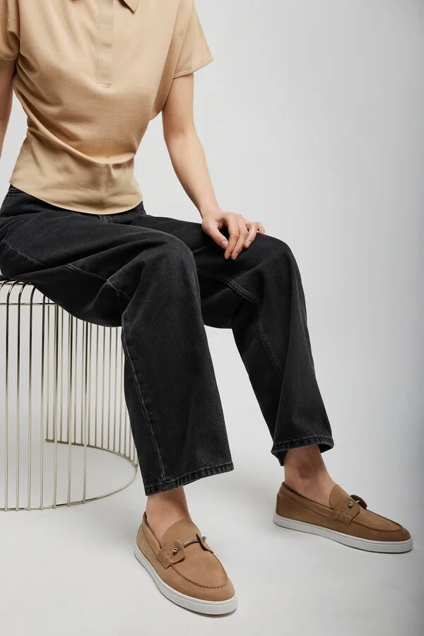 Chambeliboat beige nubuck loafers - Image 6