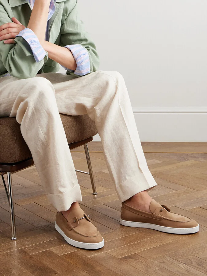 Chambeliboat Nubuck Loafers - Image 2